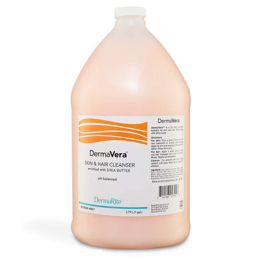 DermaVera(R) Skin & Hair Cleanser, Scented, 1 gal. Jug