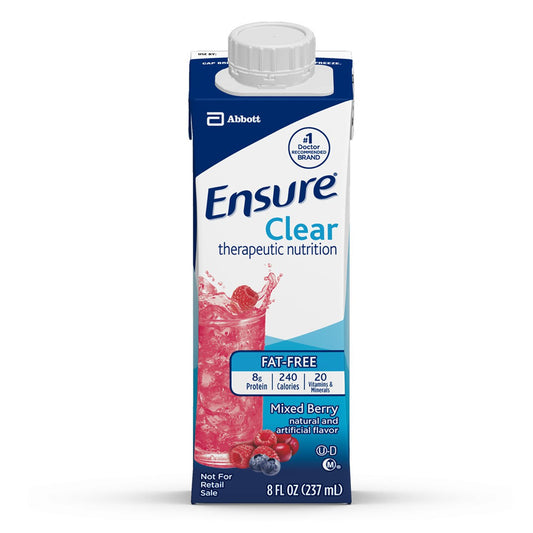 Ensure Clear(TM) Mixed Berry Oral Supplement, 8 oz. Carton