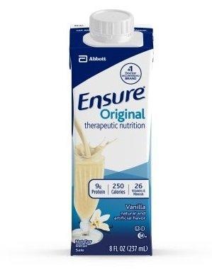 Ensure(R) Original Vanilla Oral Supplement, 8 oz. Carton, 24 per Case