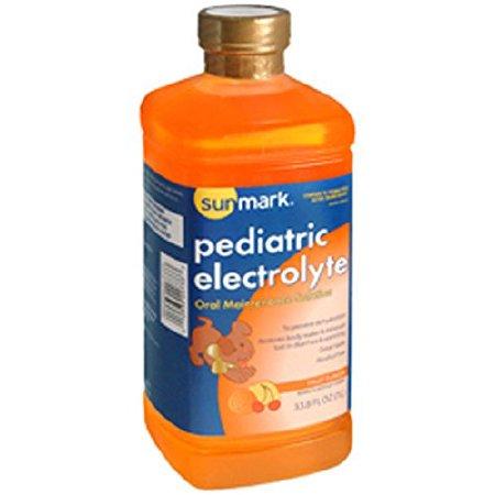 sunmark(R) Pediatric Oral Electrolyte Solution, Fruit Flavor, 33.8 oz. Bottle