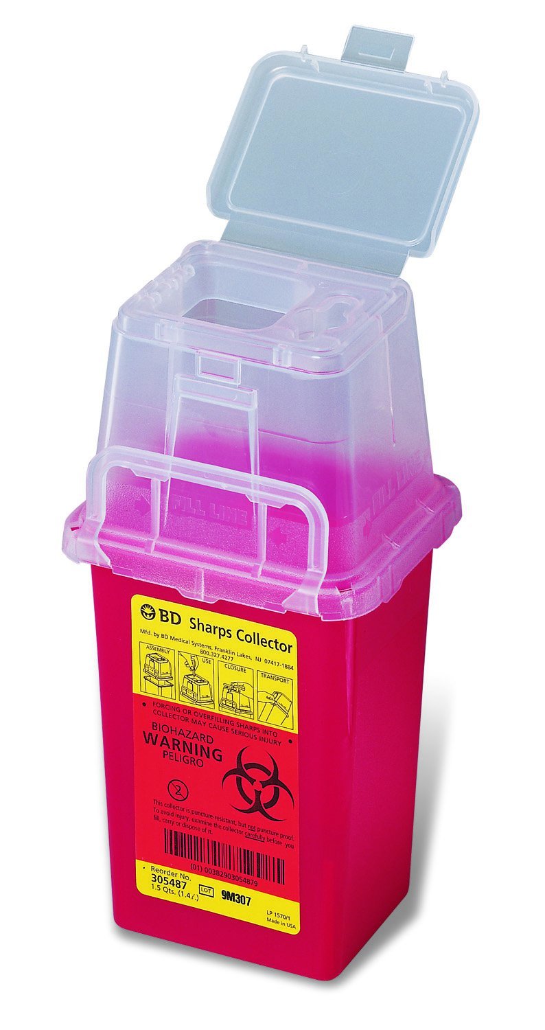 BD Phlebotomy Sharps Container